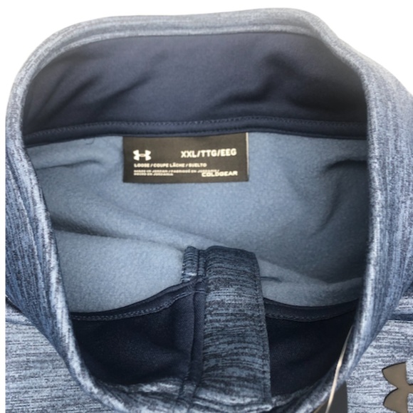 Under Armour Armour Fleece 1/2 Zip Top Active - Picture 6 of 6